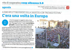 Fano punta sulla Saggistica con Passaggi Festival