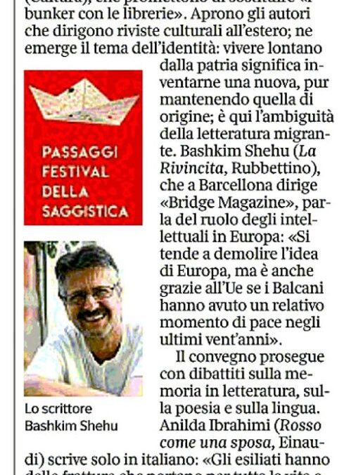 Corriere della Sera / L’Albania punta sul ruolo creativo della diaspora
