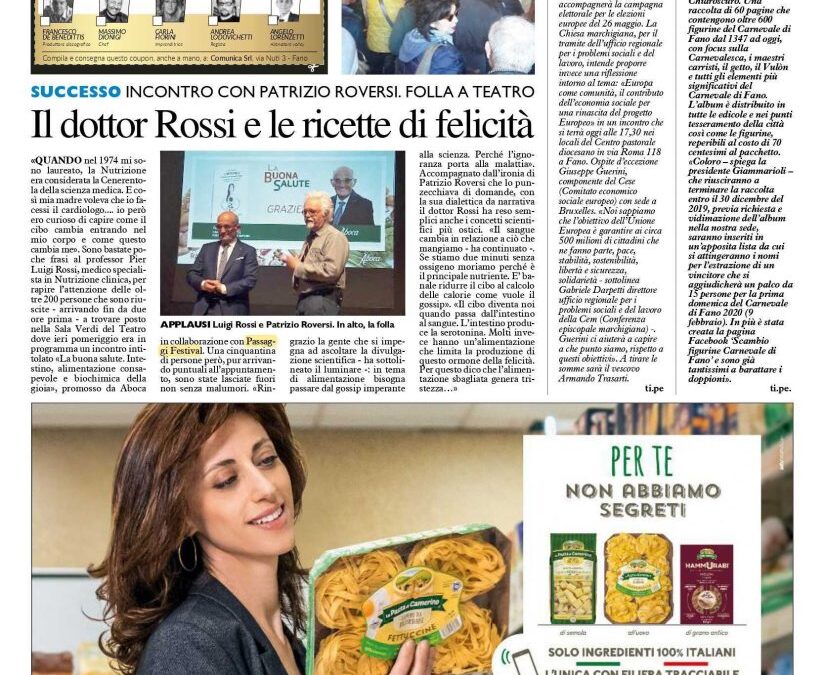 Il dottor Rossi e le ricette di felicità